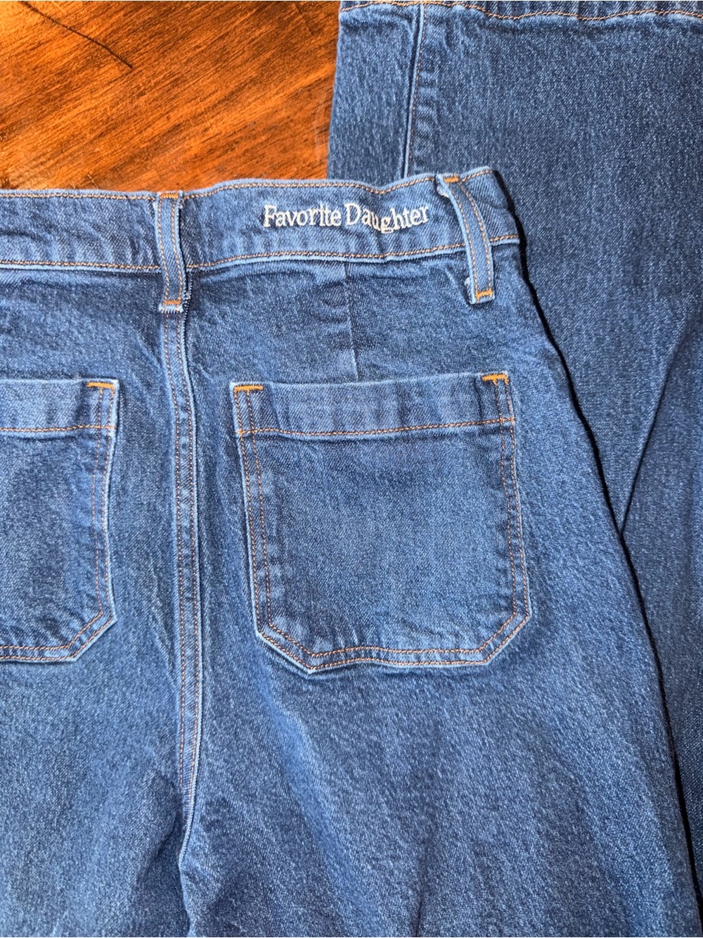 Favorite Daughter THE MISCHA SUPER HIGH RISE WIDE LEG (Pepper) - Picture 5 of 9